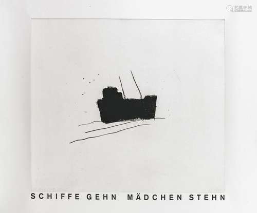 Hubert Kiecol - ``Schiffe gehn Mädchen stehn``. 1990