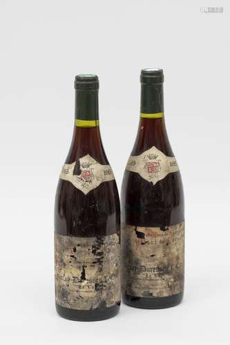 AUXEY-DURESSE  - 2 bouteilles AUXEY-DURESSE 1985 1er Cru Alb...