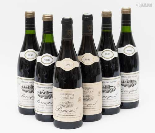 DOMAINE DES OUCHES BOURGUEIL - 6 bouteilles : 2 BOURGUEIL 19...