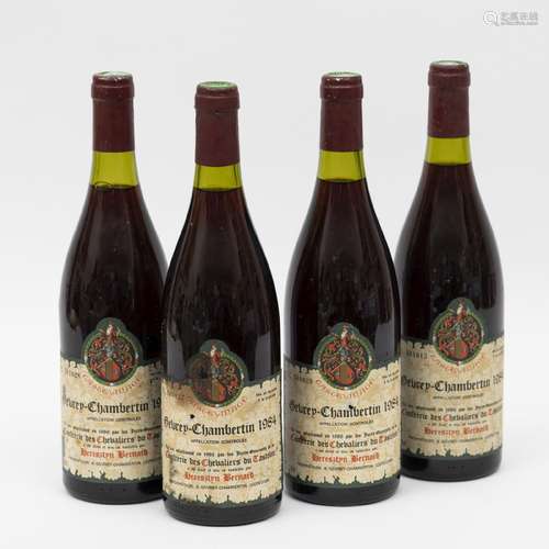 GEVREY CHAMBERTIN - 4 bouteilles GEVREY CHAMBERTIN 1984 Lher...