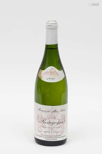 BOURGOGNE -  1 bouteille BOURGOGNE 1991 Marquis de Mac Mahon...