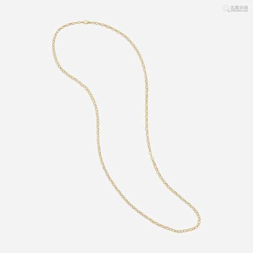 An 18K Yellow Gold Necklace by Lagos