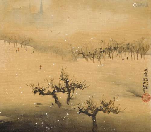 JIANG MINGXIAN (CHIANG MING-SHYAN, BORN 1942) The First Snow...
