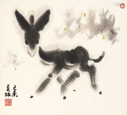 HAN MEILIN (BORN 1936) Donkey, 1979