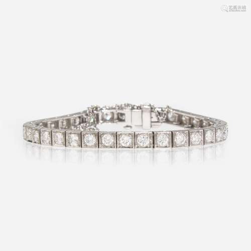 Diamond Line Bracelet