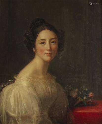 Firmin Massot (1766-1849)<br />
Portrait de Madame Necker-de...