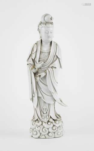 Guanyin, Dehua, Chine, dynastie Qing (1644-1912)<br />
Porce...