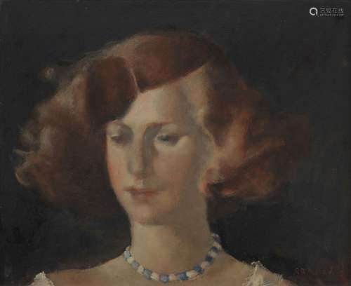 Rodolphe-Théophile Bosshard (1889-1960)<br />
Femme rousse a...