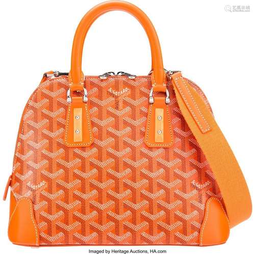 Goyard Goyardine Orange Vendome Mini Bag Condition: 2 9.5&qu...