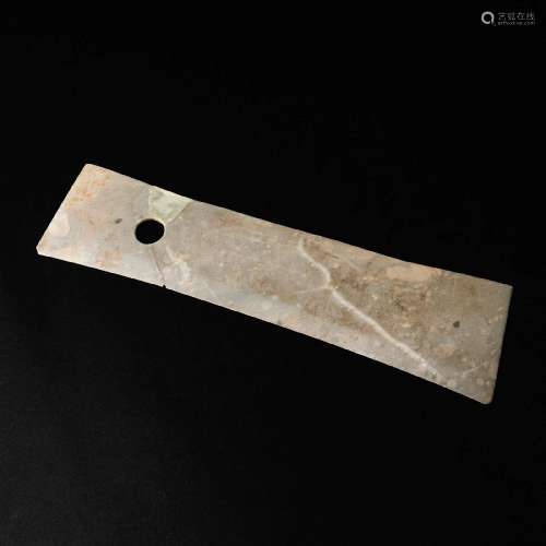 An Archaic Jade Knife, Qijia Culture, 2200-1600 BC, ???? ??