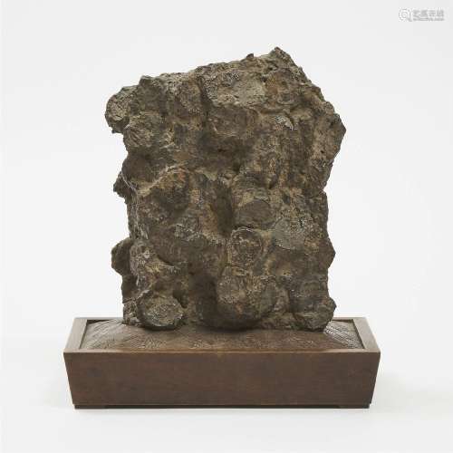 A Boulder Embedded with Coins, Five Dynasties/Song Dynasty,