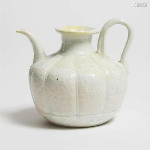 A Qingbai Melon-Form Ewer, Song Dynasty (960-1279), ? ?????