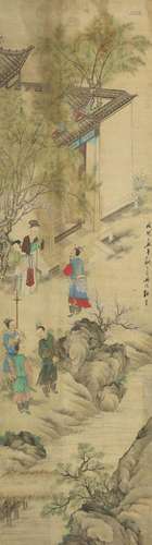 A scene from the tale "24 examples of filial piety"...