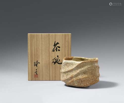 A large chawan by Sakiyama Takayuki (born 1958). Shizuoka-ke...