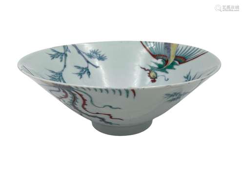 A CHINESE `DOUCAI` BOWL