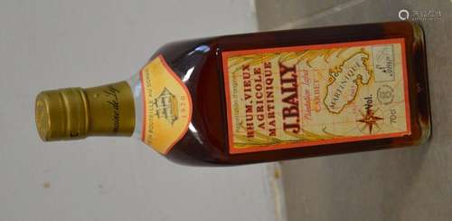 1 btl de VIEUX RHUM J BAILLY 1970 PLANTATION LAJUS