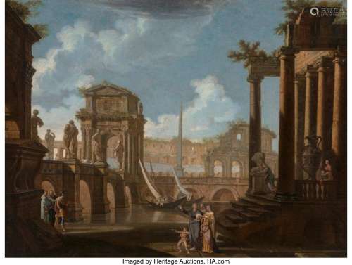 Circle of Giovanni Paolo Panini (Italian, 1690-1765) Capricc...