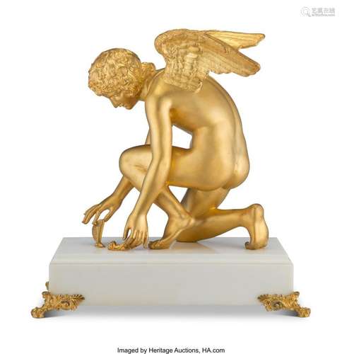 A Gilt Bronze Figure in the Manner of Antoine-Denis Chaudet:...