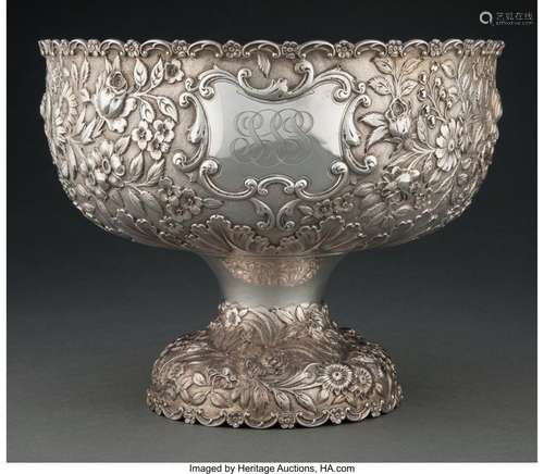 An A.G. Schultz & Co. Chased Repoussé Silver Standing Bo...