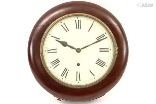 antique round English clock