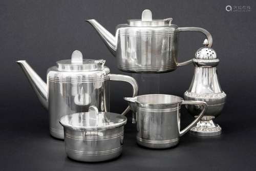 several silverplated items