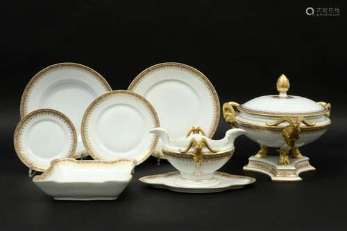 dinner set (80 pcs) in Rosenthal marked porcelain