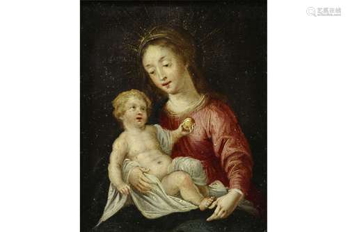 17th Cent. Flemish oil on copper from the cercle a…