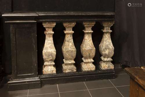 pair of 17th Cent. Flemish baroque style balustra…