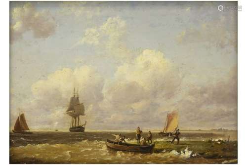 19th Cent. Dutch oil on panel in the style of H. K…