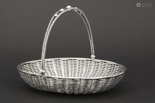 early 20th Cent. German basket in marked silver…