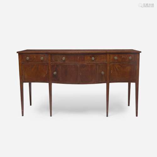 A Federal inlaid mahogany sideboard Mid-Atlantic States, cir...