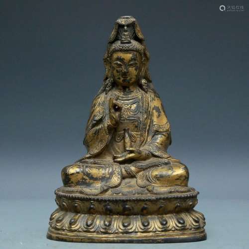 Bronze Lacquer Avalokitesvara