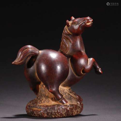Old Collection·Purple Clay "Horse" Ornament