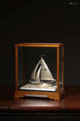 Sterling Silver Handmade Sailboat (Smooth Sail