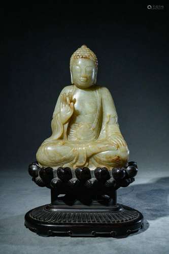 Jade Buddha statue of Sakyamuni