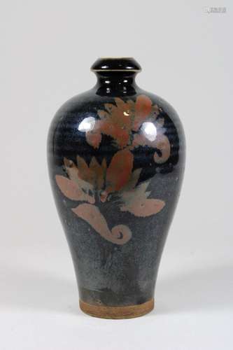 Meiping Vase, China, Porzellan, wohl Jin-Yuan Dynastie (265-...