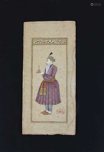 Miniaturmalerei, Indien, um 1800, Papier, Figurativedarstell...