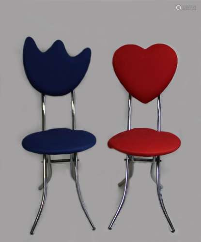 Kare-Design Stühle, Herzform.