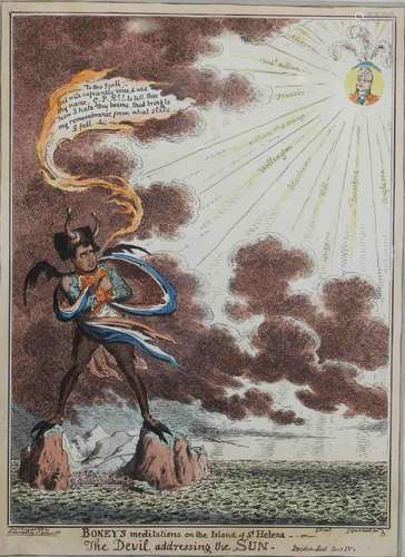 George Cruikshank (britisch, 1792 - 1878), The Devil Addresi...