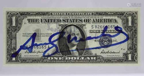 Andy Warhol (amerikanisch, 1928-1987), One Dollar (George Wa...