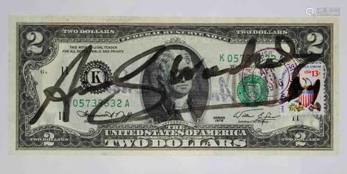 Andy Warhol (amerikanisch, 1928-1987), Two Dollar (Thomas Je...