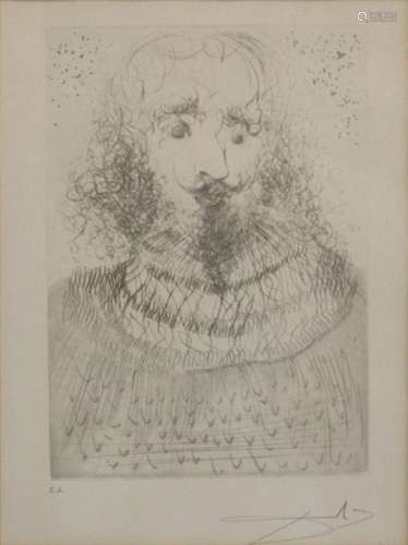 Salvador Dali (spanisch, 1904 - 1989), Shakespeare Portrait,...