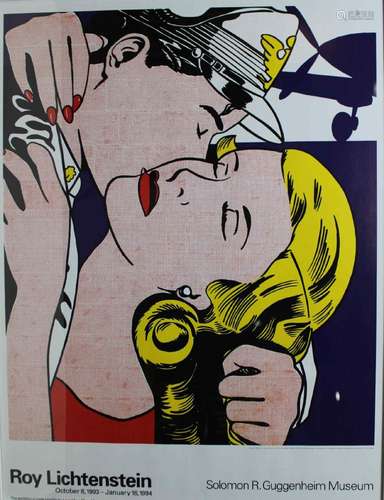 Roy Lichtenstein (amerikanisch, 1923 - 1997), The Kiss, Auss...