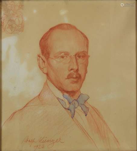 Adolf Münzer (deutsch, 1870 - 1952), Portrait eines jungen M...