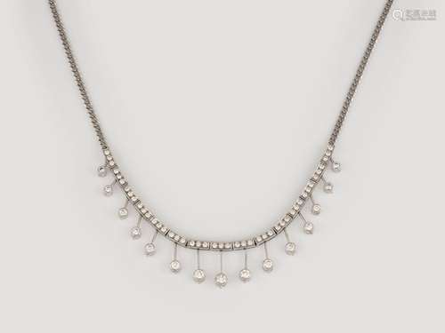 DIAMANT-COLLIER `CHINI`