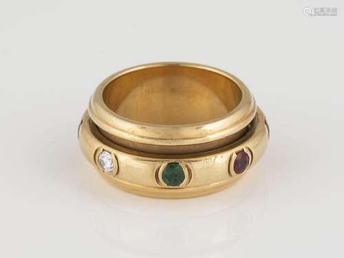 EDELSTEIN-RING `PIAGET`