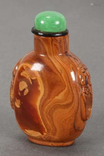 Chinese Snuff Bottle and Stopper,