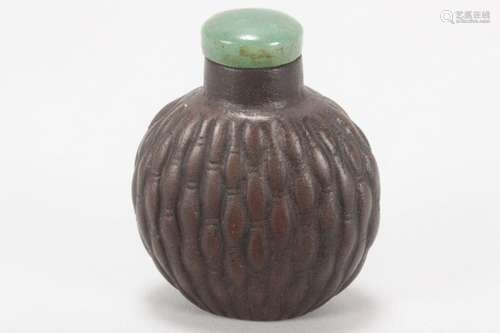 Chinese Snuff Bottle and Stopper,