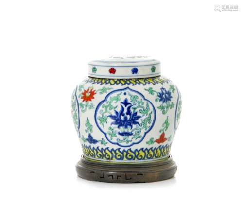A Rare Chinese `Lotus` Jar