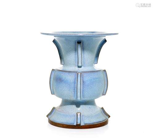 A Very Fine `Junyao` `Zun` Vase